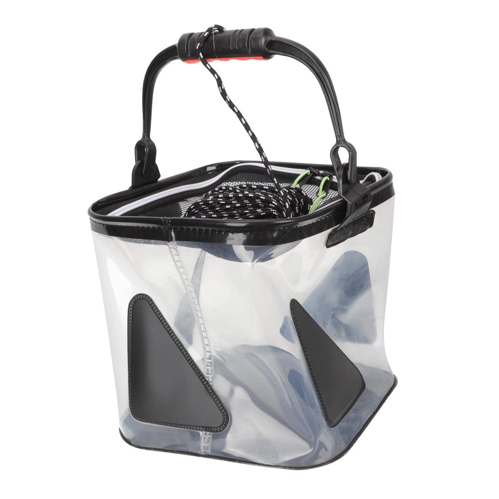 ERINGOGO Portable Folding Fishing Bucket for Outdoor Camping Thickened Eva Material Convenient Water Pail for Fishing and Travel