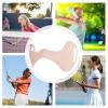 Sunscreen Patch | Golfer Under Eye Patches Sun Protection | Facial Skin Protector Portable Sunblock for Nose Running Hiking Cycling Fishing Vacation Outdoor Activities Pink view 4