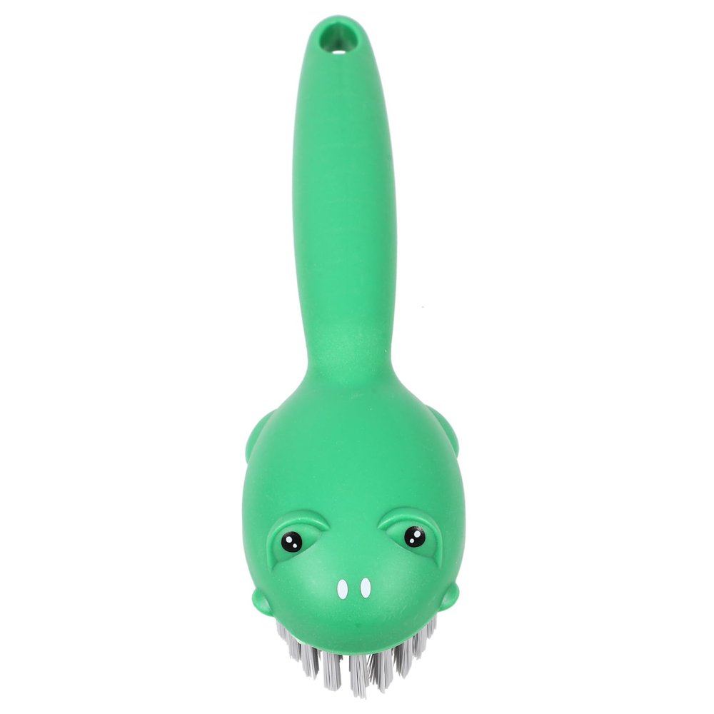 OATIPHO Soft Bristle Shoe Brush for Laundry Brush for Shoes Cleaning Cartoon Frog Design
