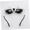 Holibanna 8x 15x 23x Head-mounted LED Magnifier Glasses Lightweight Compact Stylish Design with Retractable Lens for Reading Maps and Newspapers view 3