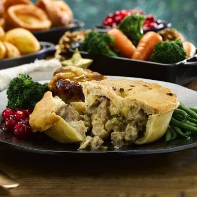 Phat Gluten Free Wild Boar Pork & Cider Pie 12 x 300g