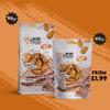 EverFree Gluten-Free Cinnamon Cookies - Vegan, Dairy-Free, Egg-Free & High Fibre - Made in London - 90g view 3