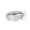 CALLARON Stainless Steel Head Replacement for Men Electric Shavers with Ergonomic Design and Light Weight, Suitable for Special Occasions, Sturdy Shaving Head Supply in Silver view 2