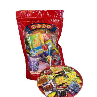 BaiLiSnacky Assorted Fruit Flavours Bulk Pack Multilayer Gummy Candy 19 | Vegan Jelly Sweets for Kids & Adults | Gluten-Free Party Treats Fun Peelable Layer Stretchy Gift