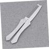 Baluue Men's Stainless Steel Beard Comb with Anti-static Feature and Broken-resistant Design Easy to Comb and Shape Mustache Or Beard Suitable for Home and Travel Use view 4