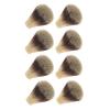8 Pieces Soft Nylon Facial Shaving Brush Head Knots Replacement for DIY Beard Shaver Hair Brush Handle Hairdressing Hair Removal Tools view 1