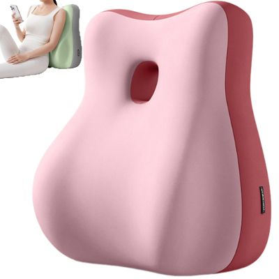Couples Butt Cushion for Pregnant Women - Sturdy Design, Butt Cushion for Couples, Wedge Pillow Memory Foam, Suitable for Home Use, Ideal for Sitting and Lying (Pink)