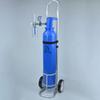 Rolling Oxygen Cylinder Cart - Durable Aluminum Alloy Holder with 2 Wheels for Home Use, Fits 12cm Diameter Gas Tanks view 1