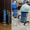 Rolling Oxygen Cylinder Cart - Durable Aluminum Alloy Holder with 2 Wheels for Home Use, Fits 12cm Diameter Gas Tanks view 2