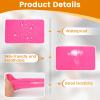 12 Pcs Knee Tapes for Knee,Elastic Waterproof Kinesiology Tape,Sticky Relief Athletic Tape for Muscle Discomfort Relief and Reduce Damage,Kinesiology Tape Pre Cut for Knees Shoulders Ankles Wrists view 3