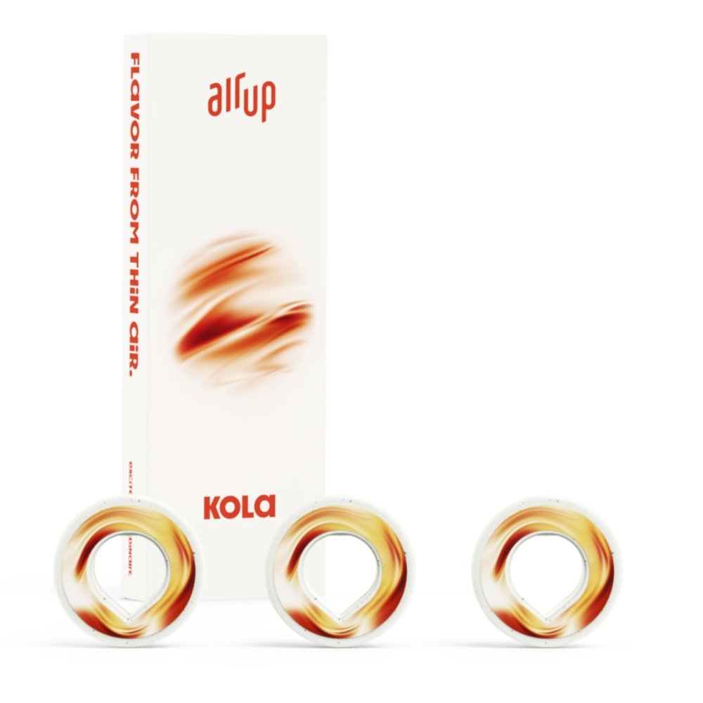 air up 3 Pods Kola | Tasting Set Flavour Pods for 15 litres of sugar-free Water Flavour: Kola | For original air up bottle
