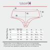 LadyMelex Women's High-Waisted Thong, 5-Pack, Cotton Thong, Black, M view 4