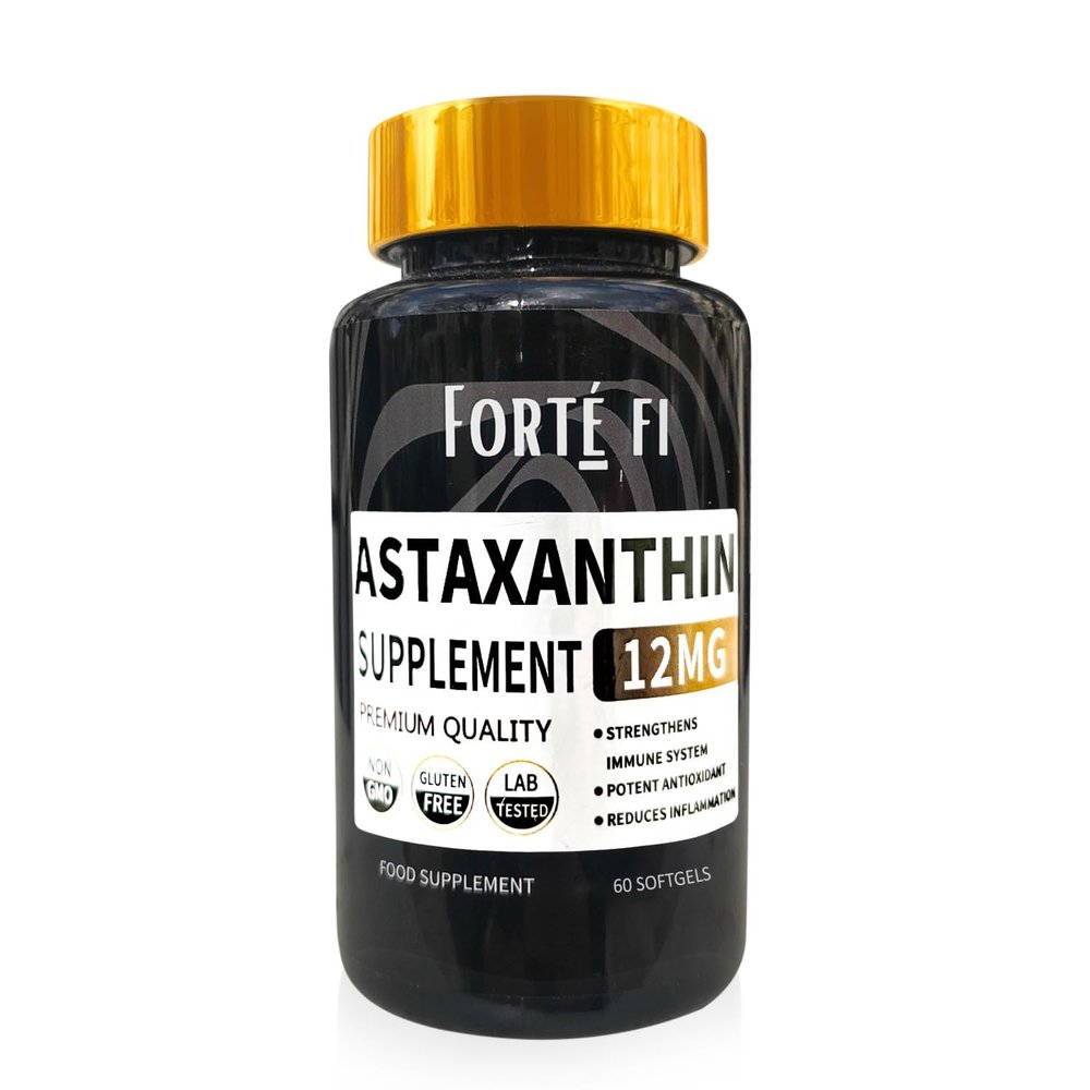 Astaxanthin High Strength Astaxanthin Antioxidant Supplements for Skin, Eye & Heart Health 60 Softgels