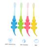 Holibanna 8pcs Boy Girl's Toothbrush Cartoon Supple Bristle Toothbrushes for Boys and Girls Years for Daily Oral Cleaning at Home Random Color view 2