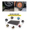2" 3" 4" 5" Rise Threshold Ramp, Rubber Curb Ramp, Heavy Duty Wheelchair Ramp, Non-Slip Driveway Ramp, Kerb Ramp For Scooters Cars Trailer Truck Bike view 4