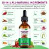 Berberine Liquid Drops, Berberine Supplement Support Energy, Gut Health, Immune System & Metabolism Support, Herbal Supplement Infused with Ceylon Cinnamon for Women & Men, Sugar Free, Non-GMO - 60ml view 2