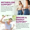 Berberine Liquid Drops, Berberine Supplement Support Energy, Gut Health, Immune System & Metabolism Support, Herbal Supplement Infused with Ceylon Cinnamon for Women & Men, Sugar Free, Non-GMO - 60ml view 4