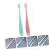 VALICLUD 4pcs Boys and Girls Toothbrush for Newborns Bristle Tooth Cleaning Brush for Teething Small Brush for Boy Girl Oral Care view 4