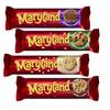 Maryland Four Mix Flavour Cookies 200g x each | Chocoalte chip, Double chocolate, White & Hazelnut Chocolates | Perfect biscuits for Gifting | Biscuits for HIM & HER (1 Bundle) view 1