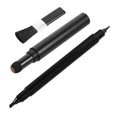 CALLARON Beard Filler Pen Kit Beard Pen Grooming Tool for Men Mustache Brush Hairline Filler