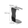 CALLARON 2pcs Shaving Brush and Stand Holder Black Plastic Shave Tool Display Rack for Men Bathroom Shaving Accessories view 2