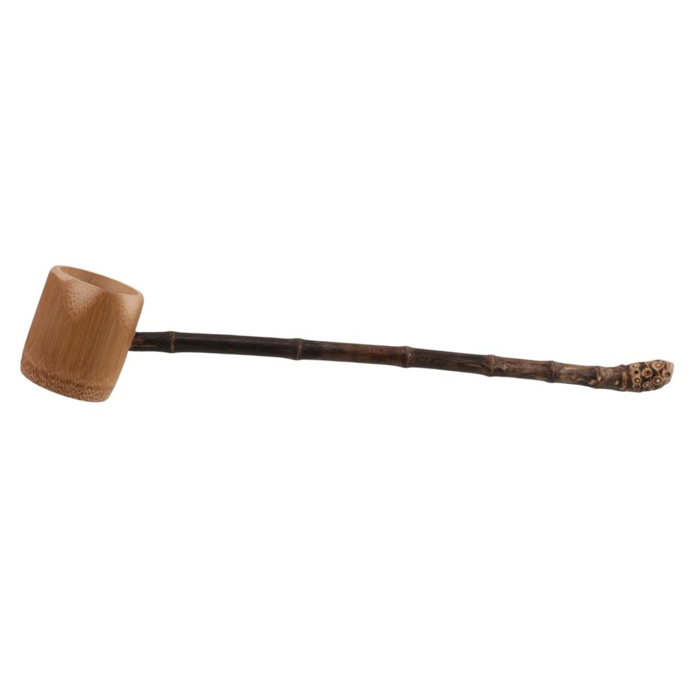 Abaodam Long Handle Bamboo Water Dipper Ladle Made from Healthy Bamboo with Unique Water Scoop Shape for Kitchen and Tea Ceremonies Sturdy and Lightweight