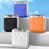 2025 New Beard Shaver Mini and Portable Suitcase Design, R-12 Luggage Electric Shaver, Portable Razor Traveller Mini Shaving for Men Waterproof, Men's Favorite Mini Electric Shavers,Blue view 2