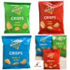 Diamond Variety Crisps Multi Pack 18g - Perfect Crunchy Snack Pack For Lunch Ready Salted, Cheese & Onion, Salt & Vinegar Flavours - Ideal For sharing & Snacking Anytime (100 Pack) view 1