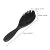 Happyyami Men's Beard Brush and Pocket Beard Comb 2-in-1 Hair and Mustache Grooming Tool with Oil Hair Cleaner Suitable for Travel and Daily Care view 2