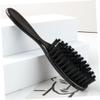 Happyyami Men's Beard Brush and Pocket Beard Comb 2-in-1 Hair and Mustache Grooming Tool with Oil Hair Cleaner Suitable for Travel and Daily Care view 4