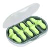 10Pcs Noise Reduction Ear Plugs, Soft Comfortable Safe Sponge Excellent Sound Insulation, Suitable for Home, Dorm and Office view 1