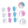 SOPOTUTU 9pcs Infant Finger Toothbrush Set Made of Silicone with Storage Boxes, Easy to Store and Reduce Tartar Buildup, for Babies and Young Boys and Girls Oral Care view 4