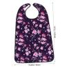 BESTYASH 3pcs Adult Bibs for Eating Waterproof Polyester Mealtime Bibs with Adjustable Neck and Easy to Clean Design for Elderly and Adults, Beautiful Printed Clothing Protectors view 2