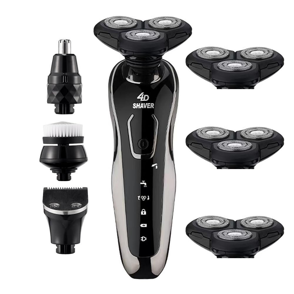 Men's Electric Shaver, Hair Trimmer Shaver Cutting Machine Razor Professional Beard Shaving Machine