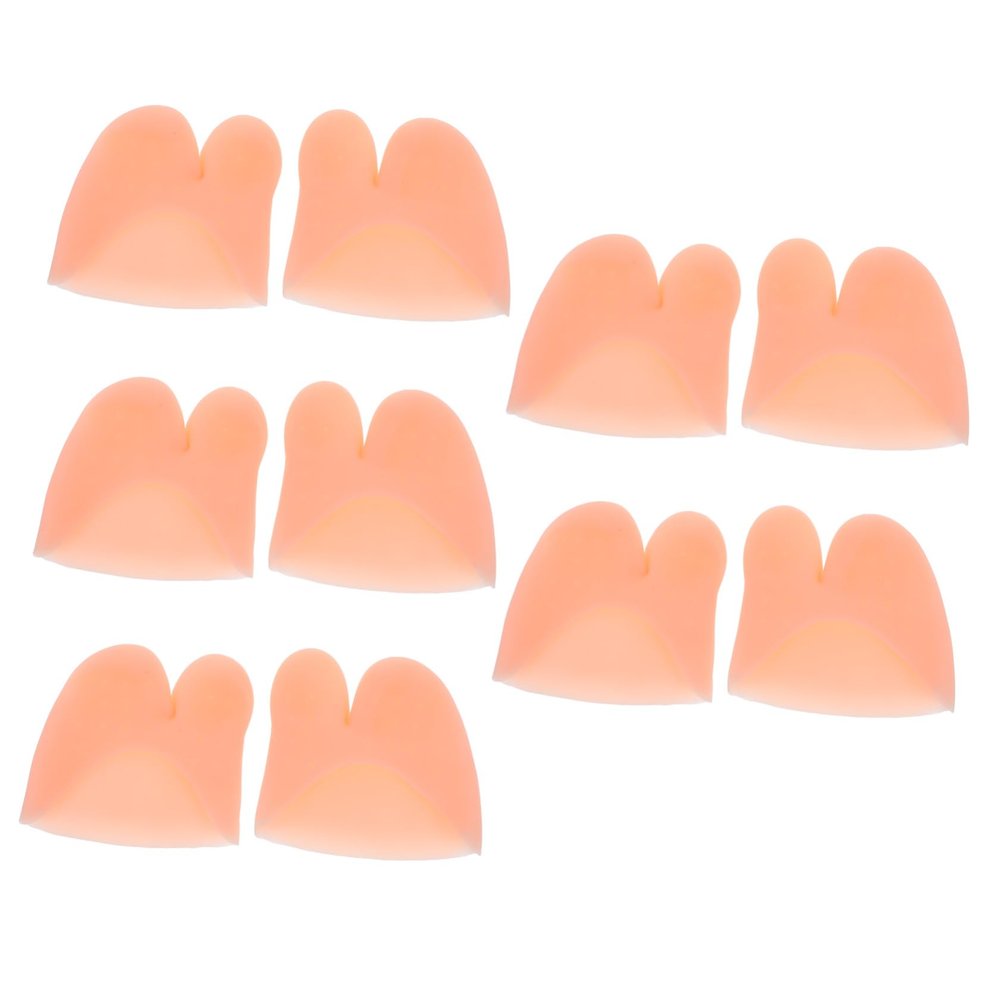 Silicone Ballet Toe Pads 5 Pairs Sebs Forefoot Protection for Dance