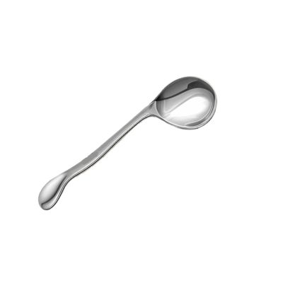 1-Pack Adaptive Angled & Curved Feeding Spoon Set - Right/Left Handed Universal Use for Elderly Patients, Ergonomic Eating Aid Utensils(Left)