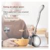 1-Pack Adaptive Angled & Curved Feeding Spoon Set - Right/Left Handed Universal Use for Elderly Patients, Ergonomic Eating Aid Utensils(Left) view 2