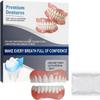 Advanced Customized Full Denture Set, Premium Silicone Full Set Dentures, Silicone Reline Denture Set, Soft and Comfortable, Natural-Looking Teeth (1 PCS) view 1