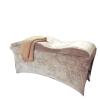 Curved Beauty Salon Mattress for Eyelash Extensions - Velvet Table Topper, Foam Mattress for Salon Beds, Ice Pink Curved Bed Cushion view 3