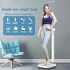 Digital Medical Scale for Accurate Weight and Height Measurement, Smart Non-contact Sonar Ranging with LCD Display, Ideal for Office, Home, and Gym Use view 2