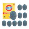 Steel Scrubber for Dishes, Steel Wool Scrubber | Pack of 10 Steel Wool Scouring Pads, Tear-Resistant, Reusable Steel Wool for the Kitchen, Effective for Sinks, Grills, Pots, Grill Rates, Ovens, for Re view 1