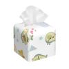 Salelf Green Blue Avocado for Square Tissue Box Set, Delicate Tissue Box Organizer with Bottom, Decorative Organizer for Desktop, Bathroom, Dedroom, Hotel, Office view 2