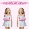Breathable Childrens Arm Sling Support Stabiliser for Wrist/Elbow/Shoulder Injuries,Fits both left and right hands seamlessly (Pink, L) view 2