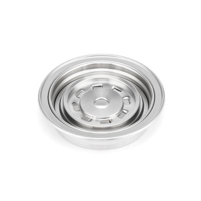 Coffee Tray Reusable Coffee Pods Adapter Coffee Pods Converter Stainless Steel Texture for Coffee Enthusiasts