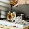 Coffee Tray Reusable Coffee Pods Adapter Coffee Pods Converter Stainless Steel Texture for Coffee Enthusiasts view 2