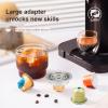 Coffee Tray Reusable Coffee Pods Adapter Coffee Pods Converter Stainless Steel Texture for Coffee Enthusiasts view 4