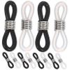 Silicone Eyeglass Holder Chain Rings 12pcs Glasses Cord Ends view 1