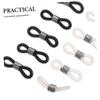Silicone Eyeglass Holder Chain Rings 12pcs Glasses Cord Ends view 3