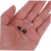 Silicone Eyeglass Holder Chain Rings 12pcs Glasses Cord Ends view 4