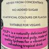 TigerTiger 100% Juice With Pulp | Never from Concentrate | No Added Sugar | No Artificial Colours | Suitable for Vegans | With LuckyBoy Greetings | by SAKA (12 x 320ml, Lychee) view 3